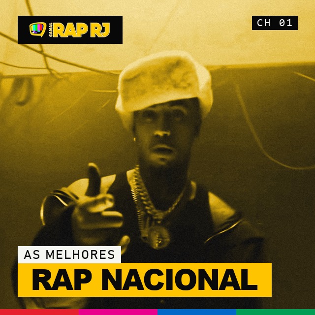 Capa da playlist RAP NACIONAL